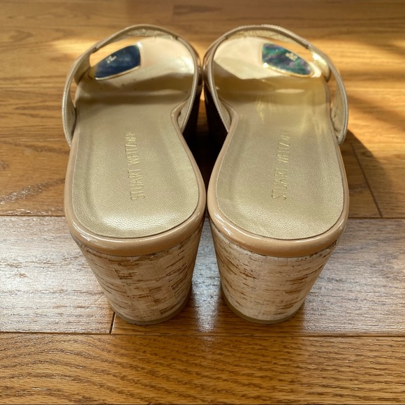 Stuart Weitzman wedged sandals. - Picture 6 of 9